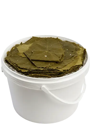 Erbaa salamura asma ve bağ yaprağı 12500gr net 18000gr brüt