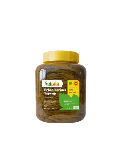 Sofrala Erbaa Narince salamura üzüm yaprağı, net 750 g, pet ambalaj